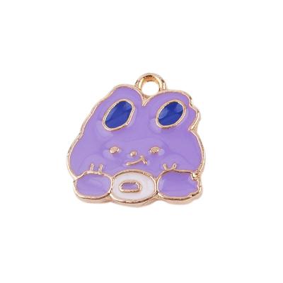 China New DIY Cute Children's Jewelry Accessories Cell Phone Car Bag Pendant Creative Cute Rabbit Key Chain Exquisite Small Exquisite Gifts for sale