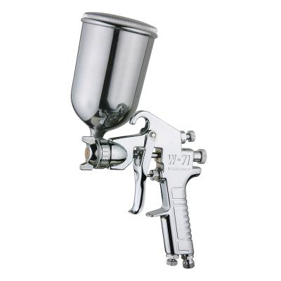 China PRO Spray Gun Kit Primer Gravity Feed Aluminum 600CC Air Regulator 1.3MM Nozzle Size for sale