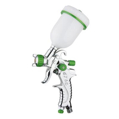 China HVLP Spray Gun 0.8MM/1.0MM Nozzle Professional Airbrush For Painting Car Aerograph for sale