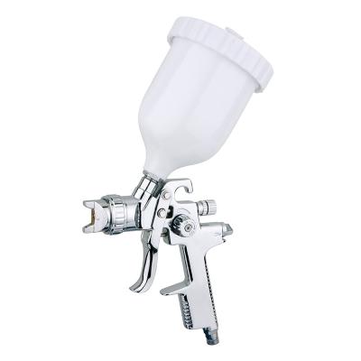 China HVLP Environmentally-Friendly  Aluminum Spray Gun Gravity Feed Type Stainless Steel Air Cap for sale