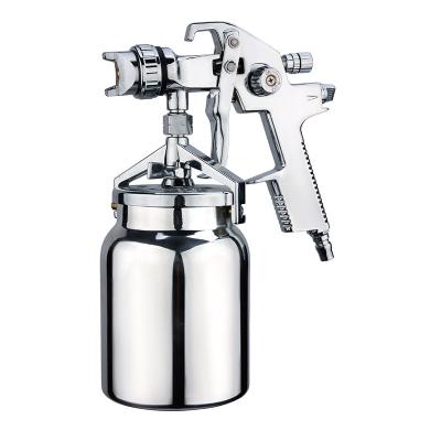 China High Volume Low Pressure Spray Paint Gun 1000ml Aluminum Suction Cup S.S Air Cup And Nozzle for sale