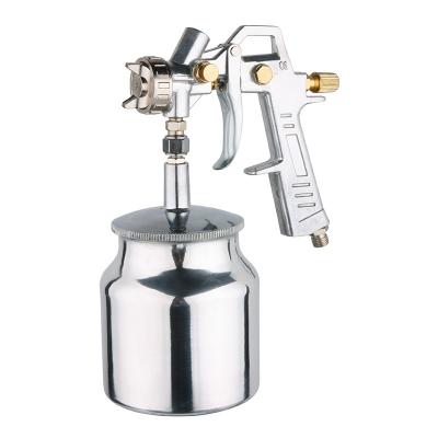 China Suction Feed Air Spray Paint Gun 1.5mm Stainless Nozzle 600ml Capacity PneumaticPainting for Car Furniture for sale