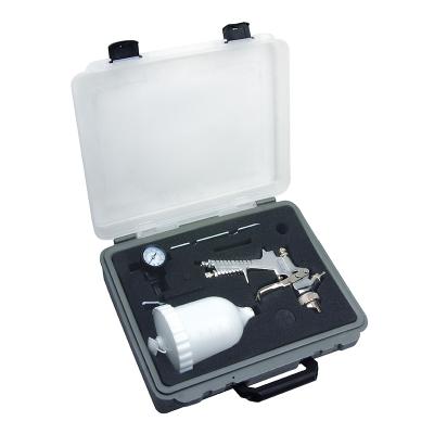 China W-980A KIT HVLP Gravity Feed SPRAY GUN Kit w/Regulator Auto Paint Primer Metal Flake for sale