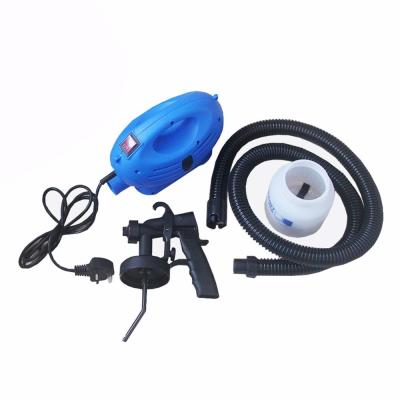 China Portable Power Paint Zoom Spray Gun Electric Paiting Sprayer Black Color Aluminum Spray Gun for sale