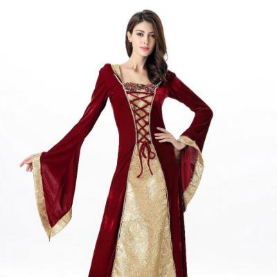 China Popular Fancy Dress Halloween Party Costume For Women Queen Halloween Cosplay Costume Ready To Ship for sale