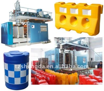 China Big~huge plastic road barrier blow molding machine ZK-120B for road barricade for sale