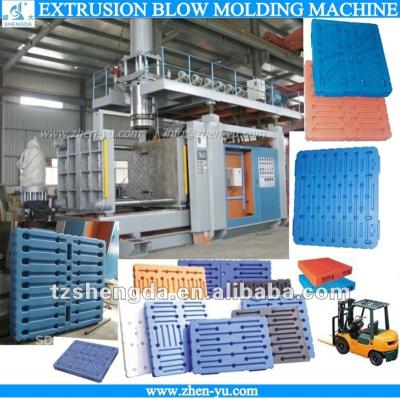 China Large Plastic Items as Forklift Pallet HDPE Pallet Blow Molding Machine for sale