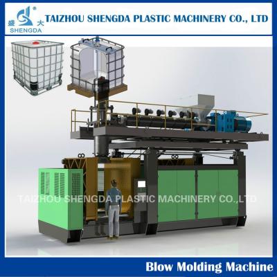 China Automatic Drum Tank 1000L IBC Tank Blow Molding Machine for sale