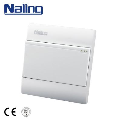 China Low Price 250V 10A 1 PC Naling China High Strength Strip Electrical Wall Switch for sale