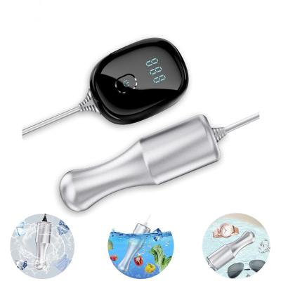 China Household Portable Mini Ultrasonic Cleaning Machine Mini Rod Lens Jewelry Cutters For Manicure Vegetable Chain Ultrasonic Remover for sale