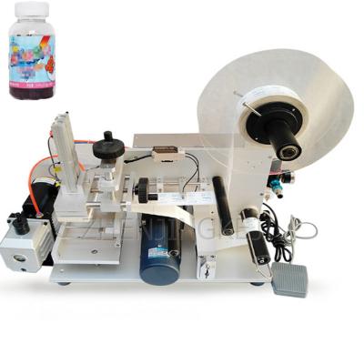 China Beverage Semi-automatic Flat Labeling Machine for sale