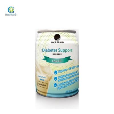 China Nutritional Supplement No Sugar Low GI Diabetes Nutritional Drink Customized Private Label for sale