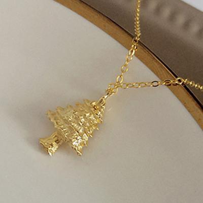 China Women Pendant 925 Sterling Silver Jewelry Cuban Chain Gold Plated Bayan Kolye of Suowei Corrente Punk Silver Necklace for sale