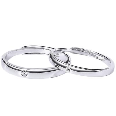 China Suowei 925 Sterling Silver Ring Couple A for sale