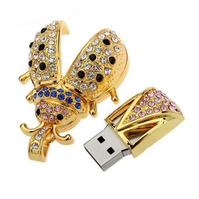 China 2021 Luxury Cheap and High Quality Bulk Metal Jewelry 2GB 4GB 8GB 16GB 32GB 64GB 128GB USB Pen Drive Flash Order for Gifts for sale