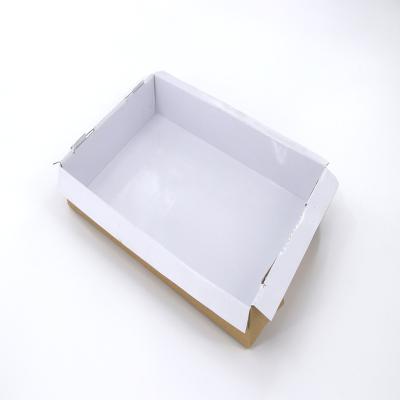 China Customized Disposable Sizes White Bread Baking Tools Tray Cake Baking Tins for sale