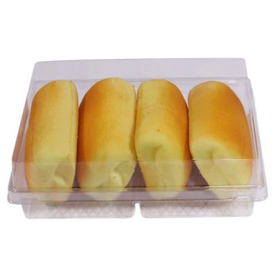 China Hot Selling Disposable High Quality Clear Anti-broken PVC PET Blister Plastic Cake Box for sale