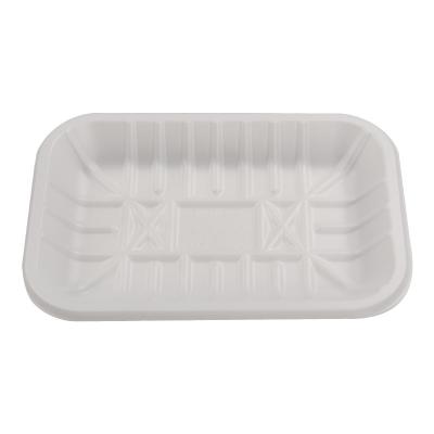 China Supermarket Plastic Popular Vegetable Fruit Fresh Food Blister Meat PP PET Packing Custom Packing Trays for sale