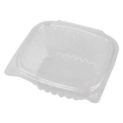 China Hot Selling PET Clamshell Recyclable Plastic Food Bowl Packaging Clear Cake Box for sale