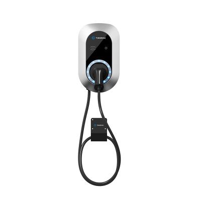 China 11kw Electric Car Charger 3 Phase 16a 11kW EV Charging 7 Meter WallBox Electric Car Charger Station Cable OCPP1.6j TFA-E-HC11-7 for sale