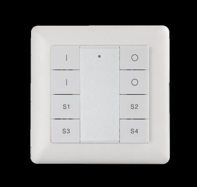 China Sunricher Z-wave push button wall switch Z-wave plus EU/US version for sale