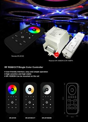 China RGB/CT/Dimming RF LED Controller wifi remote IOS Android system SR-2819S for sale