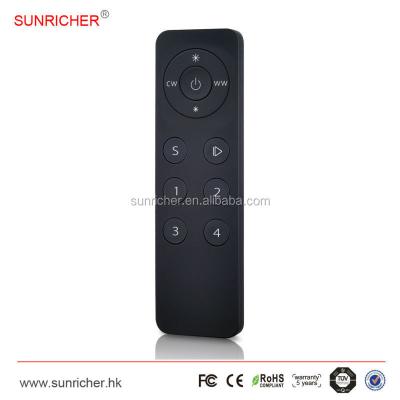 China RF wirelss control Sunricher TDC 2 channels LED dimmer SR-2833CCT for sale