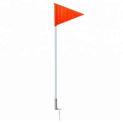 China Sports Center PVC Soccer Training Equipment Corner Flags for sale