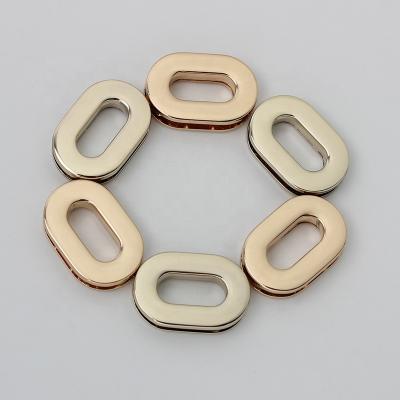 China Nolvo World 15mm Eyelets High Quality Polished Oval Stainless Steel Grommet Grommets Supply Grommets and Grommet for sale