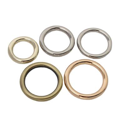 China High Quality Polished Nolvo World 20/25/27/30/32/38/50mm Handbag Metal O Rings Buckles For Clothes Bags for sale