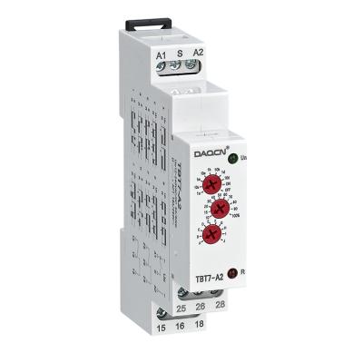 China DAQCN TBT7-A2 Wide Voltage Timer Delay Chain Time Sealed Ultra Multifunction Size Relay for sale