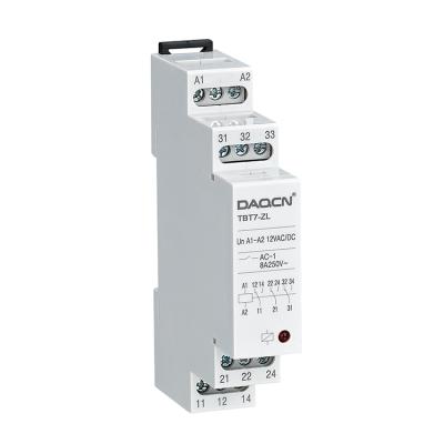 China DAQCN Factory Price 3Z 12VAC-110V 8A LED Sealed Intermediate Relay TBT7-308 for sale