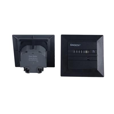 China BZ142-1 black 0-99999.99hour counter in stock cheap mechanical hour meter BZ142-1 for sale