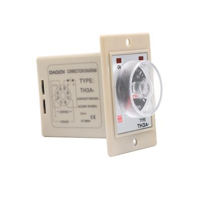 China Sealed In Stock TH3A-YA Adjustable Electric Multivoltage Timer 8pins Time Delay Relay for sale