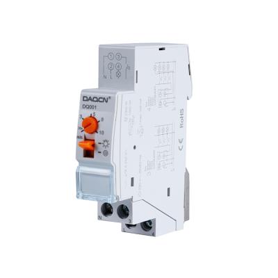 China Low MOQ in DQ001 Current Staircase 30s to 10mins 16A Time Delay Switch 16A 250V AC1 for sale