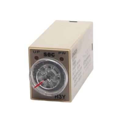 China DAQCN H3Y-4 Low Power DC12V-48V AC12V-380V50HZ Sealed Miniature Timer Relay for sale