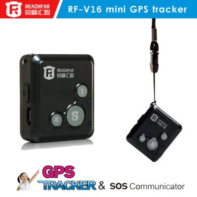 China Low cost mini gps chip tracker price reachfar rf-v16 hot selling child safe guard for sale