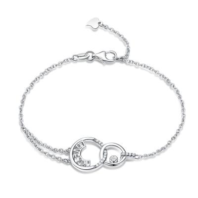 China Cute Factory Drop Fashion 925 Sterling Silver Bracelet Women Men Bracelets, Charm Bracelet for sale