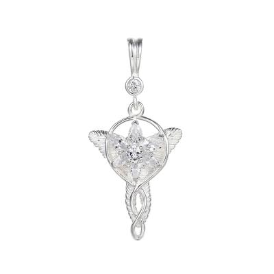 China 925 Sterling Silver The Lord Of The Rings Twilight Star Necklace Jewelry Fashion Pendant Wholesale for sale