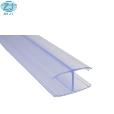 China Best selling modern shower door pvc strip h type waterproof glass to stained glass pvc waterproof seal for sale