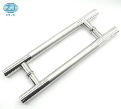 China Modern Hot Sale Stainless Steel Door Pull Handle Shower Pull Glass Door Handles for sale