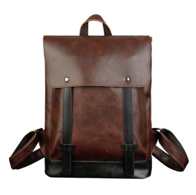 China Hot Selling Anti-theft Outdoor Waterproof Leather Travel Bags For Men Backpacks Strong Backpacks Bags For Students for sale