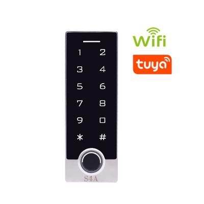 China Smart biometric door opener IP68 waterproof tuya access control fingerprint door opener for outdoor for sale