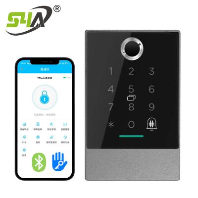 China KF2-BT Touch Fingerkey Reader TTLock Fingerprint Biometric Access Control System KF2-BT for sale