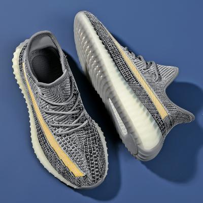 China 2021 Fashion Trend Breathable Casual Shoes Men Comfortable Jogging Yeezy Running for sale