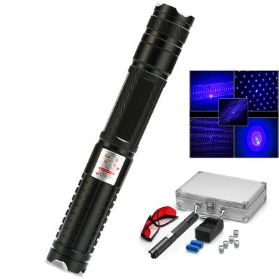 China Ignition and Burning High Power 1600 mw 450 nm Burning 4 Meter Powerful Burial Laser Light Indicator Cigarettes for sale