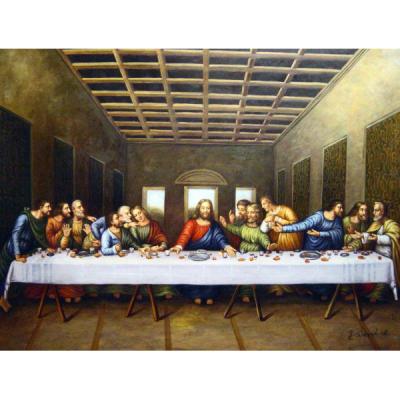 China 100% Realistic Museum Quality Handmade Religious Art Oil Painting Reproduction Canvas Wall Decor Famous for sale