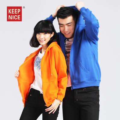 China Custom Made Plus Size Blue Thick Men's Simple Pullover Hoodies New Arrival for sale