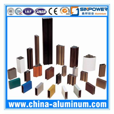 China AA6063-T5 Powder Coating Aluminium Window Profiles (Alu Profile) for sale