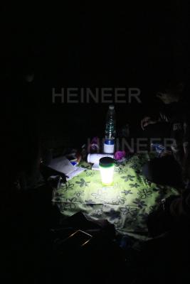 China Heineer M5 Camping Lanterns for outdoor and emergency lighting with solar panel&Lithium for sale